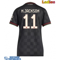 Bayern Munich Nicolas Jackson #11 Replica Third Shirt Ladies 2025-26 Short Sleeve
